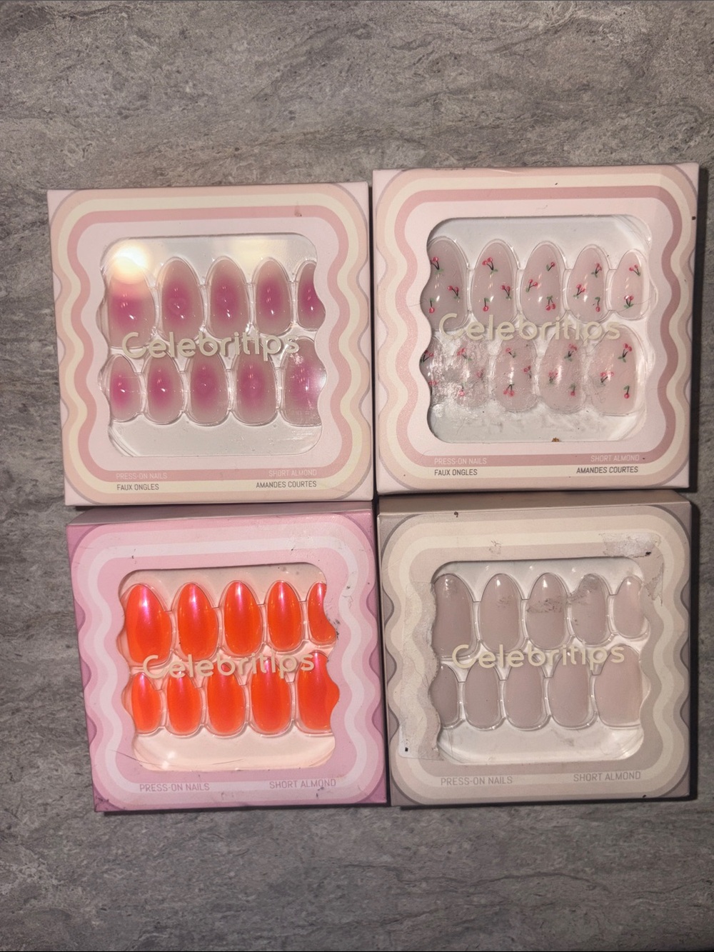 NWT Celebritips Press-On Nails (X4)